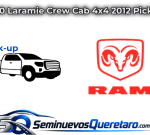 Inicio 11 1500 Laramie Crew Cab 4x4 2012 Pickup RAM