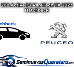 Inicio 8 208 Active 1.2 PureTech TA 2023 Hatchback Peugeot