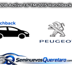 Inicio 7 208 Active 1.6 TM 2015 Hatchback Peugeot