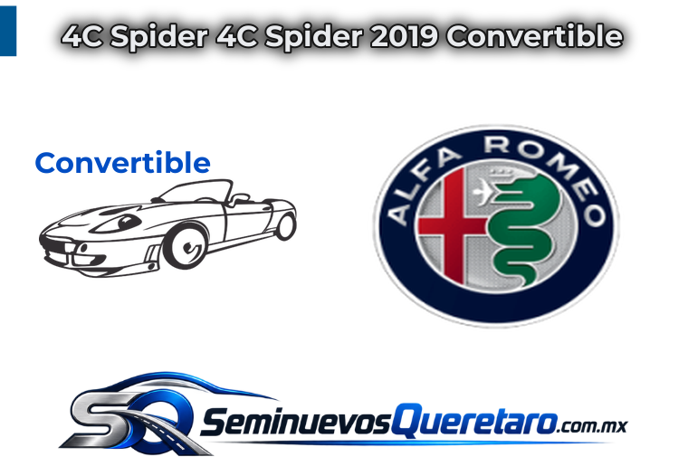 4C Spider 4C Spider 2019 Convertible Alfa Romeo