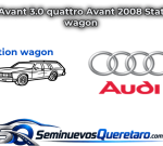 Inicio 6 A4 Avant 3.0 quattro Avant 2008 Station wagon Audi