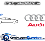 Inicio 1 A8 4.2 quattro 2001 Sedan Audi