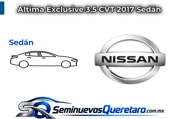 Altima Exclusive 3.5 CVT 2017 Sedan Nissan