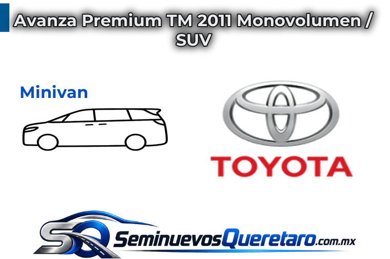 Avanza Premium TM 2011 Monovolumen SUV Toyota