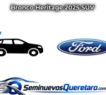 Inicio 7 Bronco Heritage 2025 SUV Ford