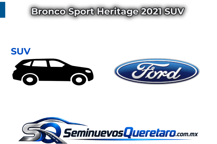 Bronco Sport Heritage 2021 SUV Ford