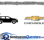 Inicio 3 Captiva LT 5 Pasajeros 2025 SUV compacta Chevrolet