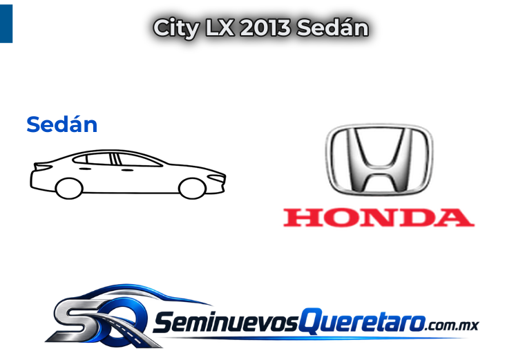 Inicio 12 City LX 2013 Sedan Honda