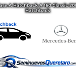 Inicio 2 Clase A Hatchback A 160 Classic 2002 Hatchback Mercedes Benz