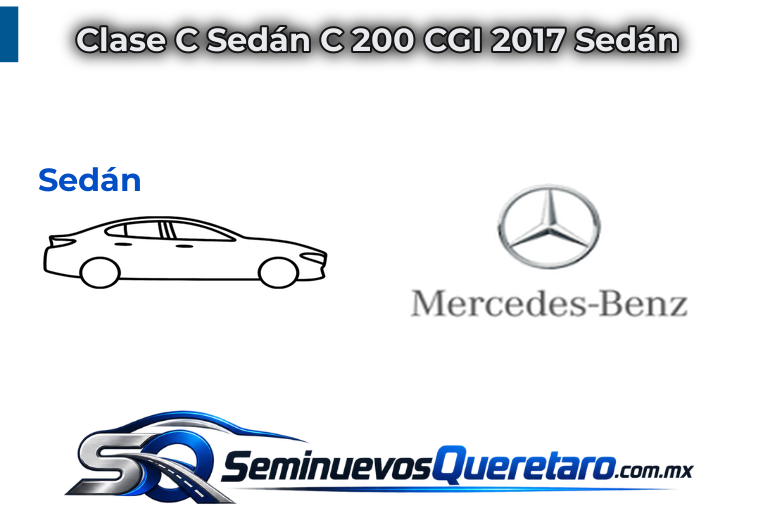 Clase C Sedan C 200 CGI 2017 Sedan Mercedes Benz