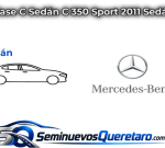 Inicio 9 Clase C Sedan C 350 Sport 2011 Sedan Mercedes Benz