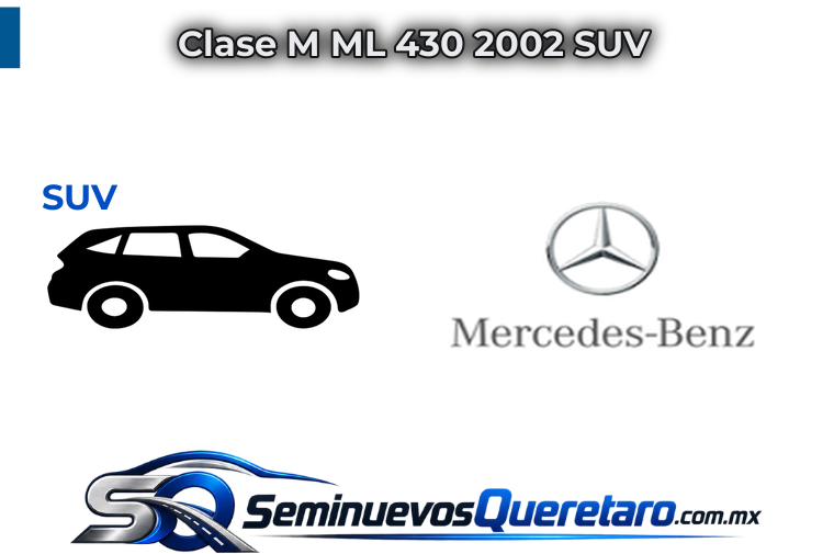 Clase M ML 430 2002 SUV Mercedes Benz