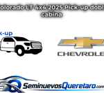 Inicio 7 Colorado LT 4x4 2025 Pick up doble cabina Chevrolet