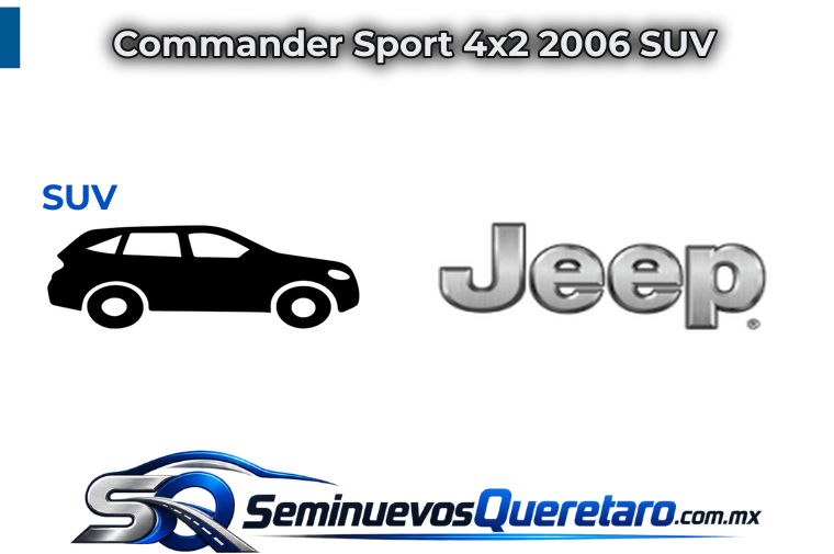 Inicio 7 Commander Sport 4x2 2006 SUV Jeep