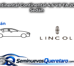 Inicio 2 Continental Continental 4.6 V8 TA 2000 Sedan Lincoln