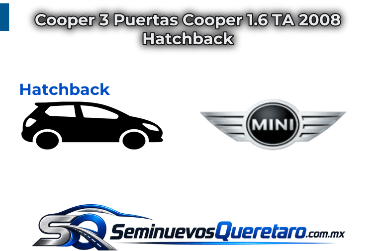 Cooper 3 Puertas Cooper 1.6 TA 2008 Hatchback MINI