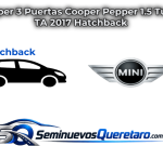Inicio 2 Cooper 3 Puertas Cooper Pepper 1.5 Turbo TA 2017 Hatchback MINI