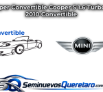 Inicio 3 Cooper Convertible Cooper S 1.6 Turbo TA 2010 Convertible MINI