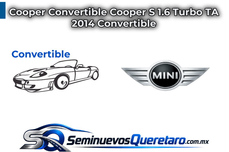 Cooper Convertible Cooper S 1.6 Turbo TA 2014 Convertible MINI