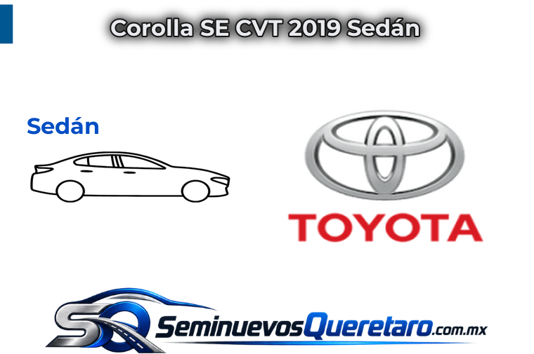Corolla SE CVT 2019 Sedan Toyota