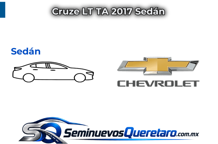 Inicio 1 Cruze LT TA 2017 Sedan Chevrolet