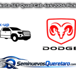 Inicio 1 Dakota SLT Quad Cab 4x4 2004 Pickup Dodge