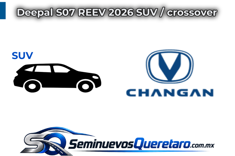 Inicio 9 Deepal S07 REEV 2026 SUV crossover Changan