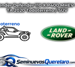 Inicio 3 Defender Defender 110 X P400 MHEV 4x4 TA 2020 Todoterreno SUV Land Rover