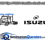 Inicio 3 ELF 400 Tipo F 2014 Camion chasis cabina Isuzu
