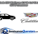 Inicio 9 Escalade ESV Platinum 6.2 V8 4x4 TA 2020 SUV crossover Cadillac