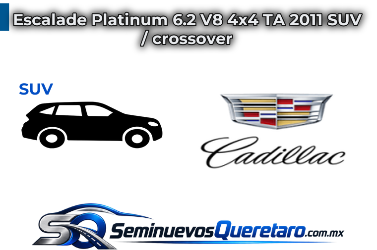 Inicio 8 Escalade Platinum 6.2 V8 4x4 TA 2011 SUV crossover Cadillac