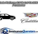 Inicio 8 Escalade Platinum 6.2 V8 4x4 TA 2016 SUV crossover Cadillac