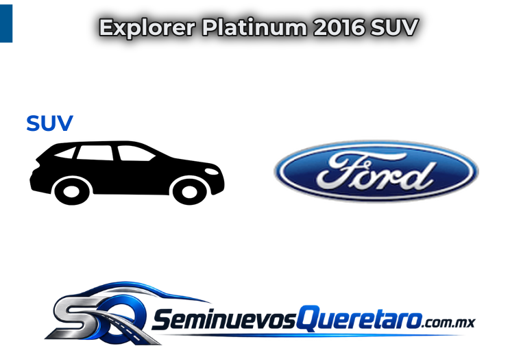 Inicio 12 Explorer Platinum 2016 SUV Ford