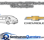 Inicio 1 Express Passenger Van 2001 Van de carga Van de pasajeros Chevrolet