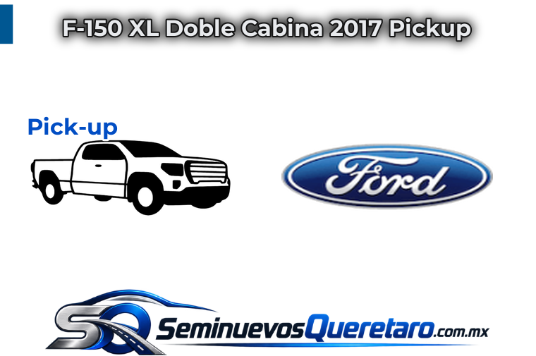 F 150 XL Doble Cabina 2017 Pickup Ford