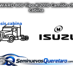 Inicio 3 FORWARD 800 Tipo K 2010 Camion chasis cabina Isuzu