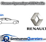 Inicio 5 Fluence Dynamique 2015 Sedan Renault