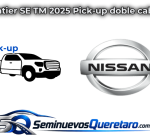 Inicio 7 Frontier SE TM 2025 Pick up doble cabina Nissan