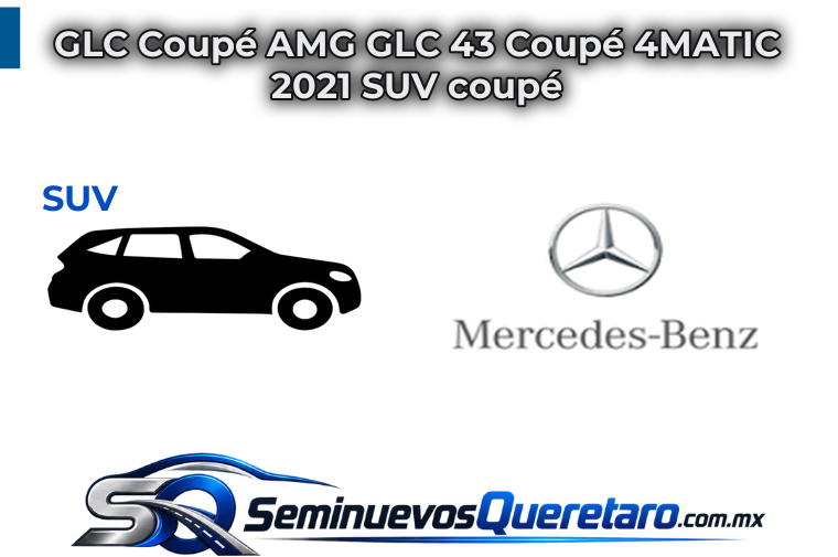 Inicio 5 GLC Coupe AMG GLC 43 Coupe 4MATIC 2021 SUV coupe Mercedes Benz