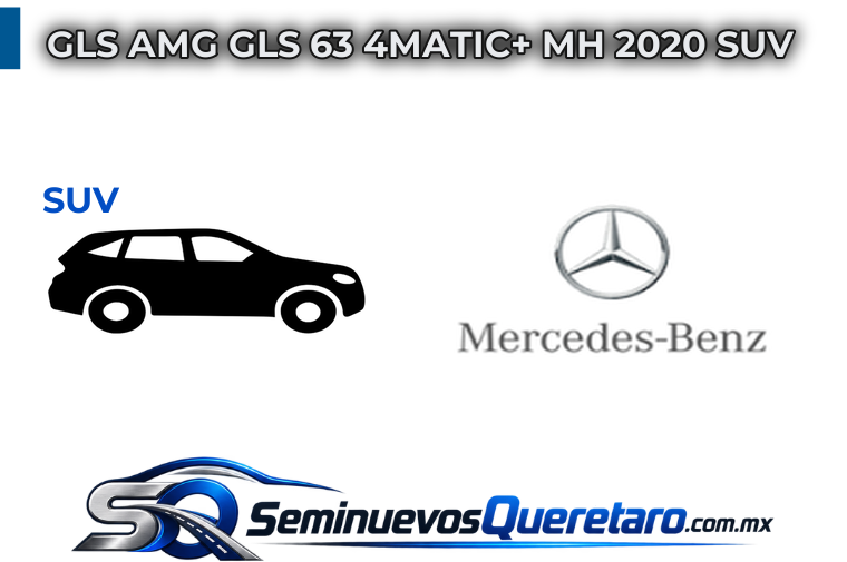 GLS AMG GLS 63 4MATIC MH 2020 SUV Mercedes Benz
