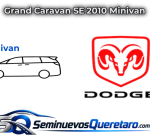 Inicio 1 Grand Caravan SE 2010 Minivan Dodge