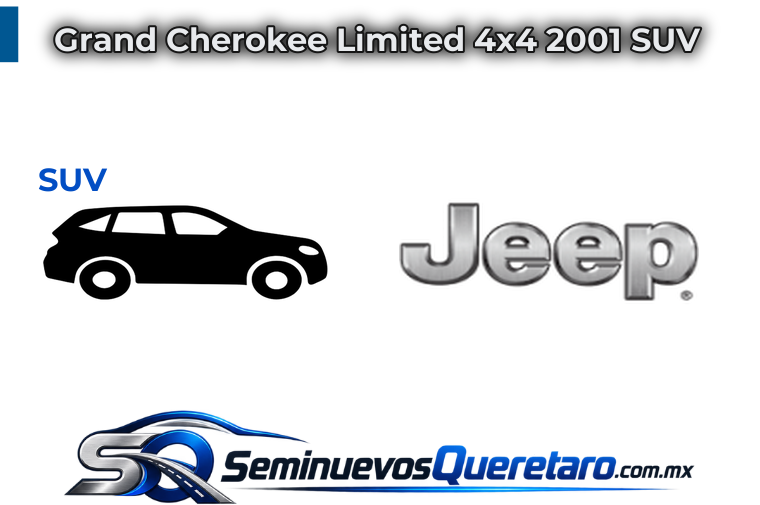 Inicio 2 Grand Cherokee Limited 4x4 2001 SUV Jeep
