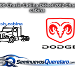 Inicio 11 H100 Chasis Cabina Diesel 2012 Chasis cabina Dodge