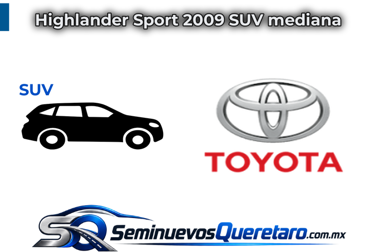 Highlander Sport 2009 SUV mediana Toyota