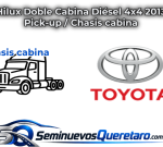 Inicio 9 Hilux Doble Cabina Diesel 4x4 2013 Pick up Chasis cabina Toyota