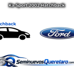 Inicio 1 Ka Sport 2002 Hatchback Ford