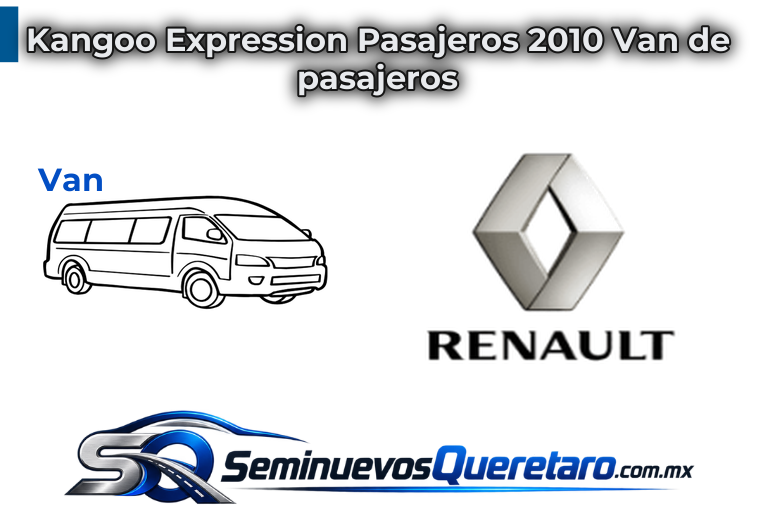 Kangoo Expression Pasajeros 2010 Van de pasajeros Renault