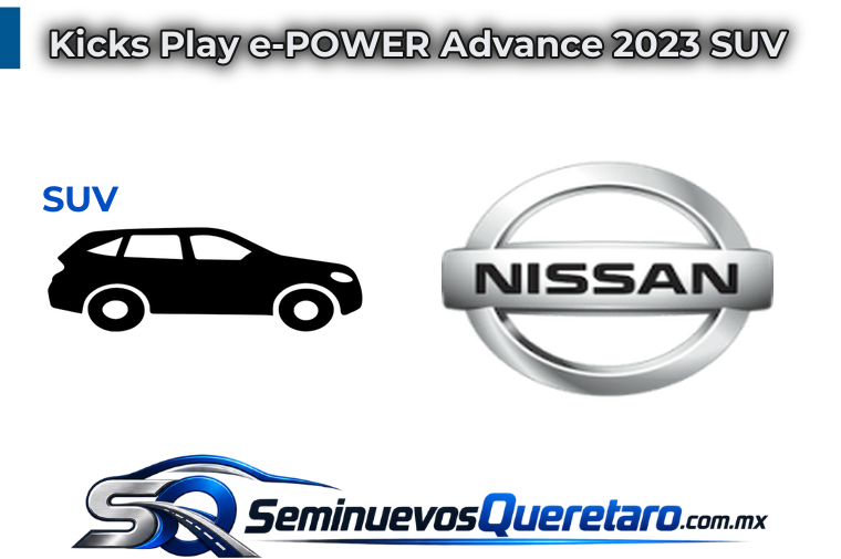 Kicks Play e POWER Advance 2023 SUV Nissan