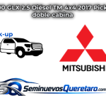 Inicio 3 L200 GLX 2.5 Diesel TM 4x4 2017 Pickup doble cabina Mitsubishi