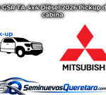 Inicio 3 L200 GSR TA 4x4 Diesel 2026 Pickup doble cabina Mitsubishi
